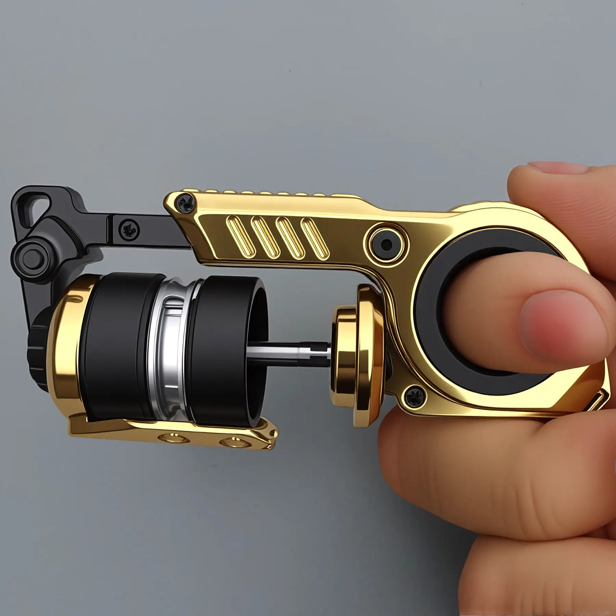 Magnetic Metal Fidget Toy – Spin, Click, Unwind