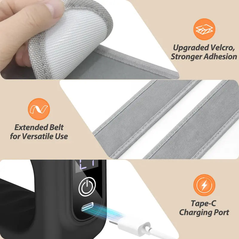 Cordless Waist & Back Massager – Wear It & Relax Anywhere