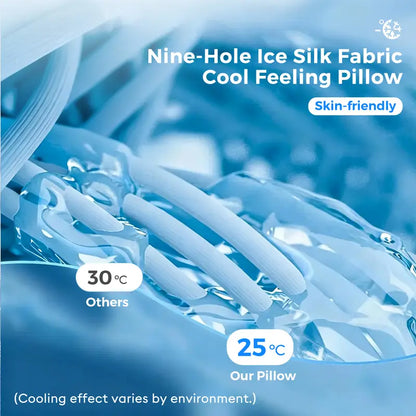 😴 Memory Foam Neck Pillow – Two Heights & Armrest Grooves